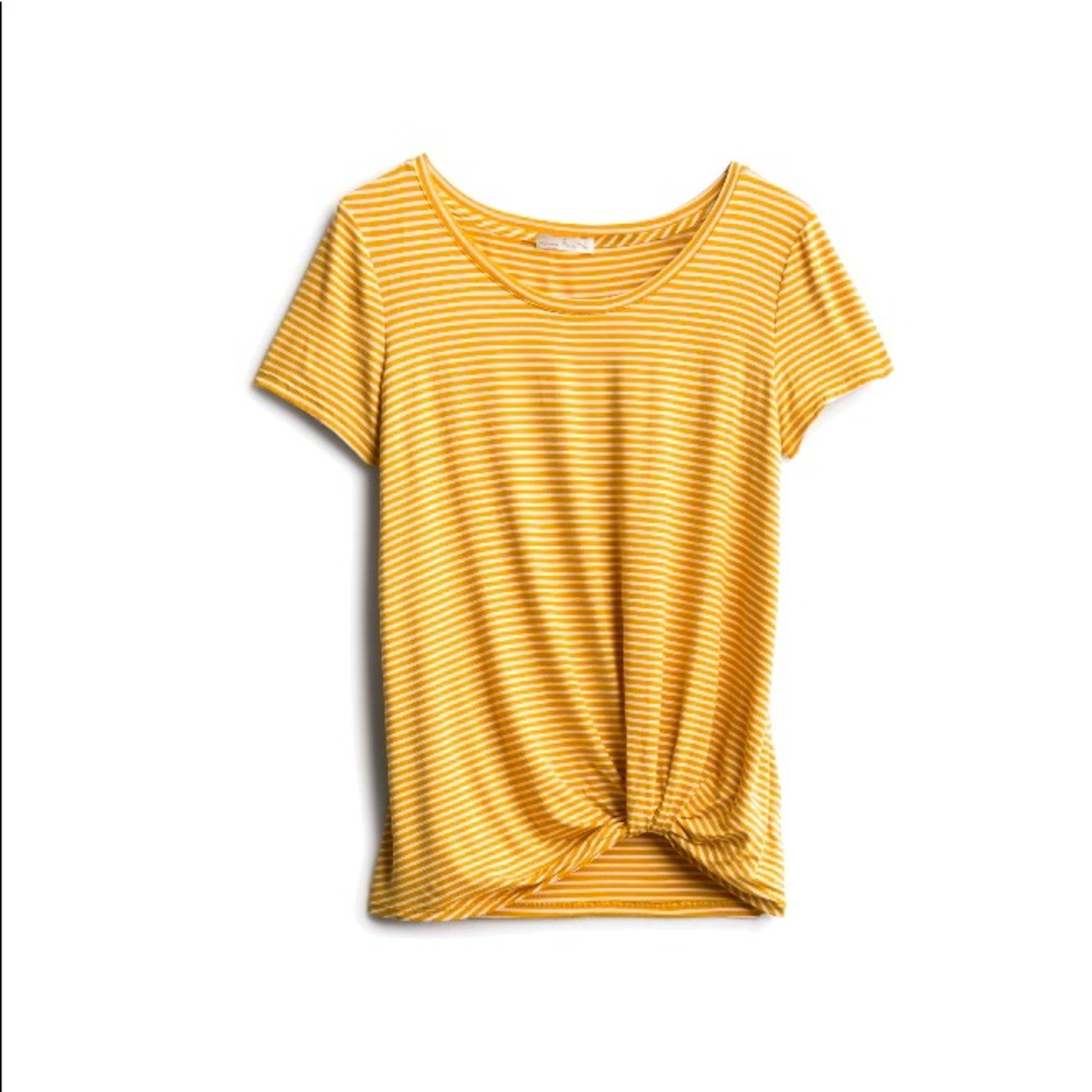 Nine Britton Levie Knot Front Tee!